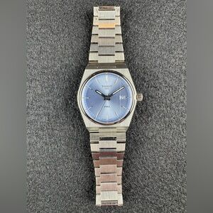Tissot Unisex PRX 35mm 316L Stainless Steel case Quartz Watch, Tiffany blue